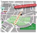 Animations : Dimanche 16 septembre 2012 - La Voie est libre / On marche sur l'autoroute - Montreuil-sous-Bois (F-93100) - Plan