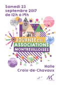 El sábado, 23 de septiembre de 2017 - de las 12.00 a las 19.00 - Día de las Asociaciones de Montreuil - Montreuil-sous-Bois (F-93100)
