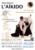 Mardi 07 et jeudi 09 mars 2017 - Journée des Femmes & Aïkido
