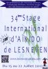 DVD : 34ème STAGE INTERNATIONAL D'AIKIDO DE LESNEVEN (F-29) - du 10 au 17 juillet 2011