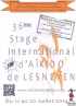 DVD : 36ème STAGE INTERNATIONAL D'AIKIDO DE LESNEVEN (F-29) - du 12 au 20 juillet 2014