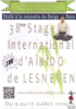 DVD: 38ème STAGE INTERNATIONAL D'AIKIDO DE LESNEVEN (F-29) - du 09 au 17 juillet 2016