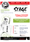 Stage : 14 janvier 2012 - AIKIDO - PARIS (F-75012)