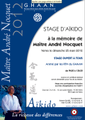 Stage: El 25 de marzo de 2012 - AIKIDO - YERRES (F-91330) - PERÍODO DE PRÁCTICAS SEGÙN LA MEMORIA DE MAESTRO ANDRE-NOCQUET