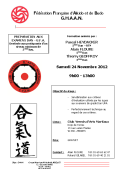 Stage: 24 de noviembre de 2012 - AIKIDO - YERRES (F-91330)