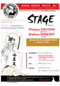Seminario: Philippe COCCONI ( 5.o dan - FFAB - CER ) - El 09 de noviembre de 2014 - AIKIDO - PARIS (F-75014)