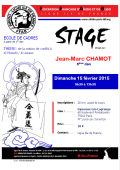 Stage : 15 février 2015 - AIKIDO - PARIS (F-75012) - Jean-Marc CHAMOT ( 6e dan - FFAB - CEN )