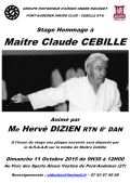 Seminario: 11 octobre 2015 - AIKIDO - PONT-AUDEMER (F-27) - Stage hommage à Me Claude CEBILLE