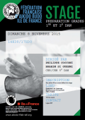 Seminario: El 08 de noviembre de 2015 - AIKIDO - PARIS (F-75012) - Philippe COCCONI ( 5.o dan - FFAB - CER ) - Brahim SI GUESMI ( 5.o dan - FFAB - CEN )