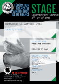 Seminario: El 10 de enero de 2016 - AIKIDO - PARIS (F-75016) - Philippe COCCONI ( 5.o dan - FFAB - CER )
