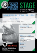 Seminario: El 14 de febrero de 2016 - AIKIDO - PARIS (F-75013) - Jean-Marc CHAMOT ( 6.o dan - FFAB )