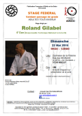 Seminario: El 22 de mayo de 2016 - AIKIDO - MASSY (F-91300) - Roland GILABEL ( 6.o dan - GHAAN - RTN )