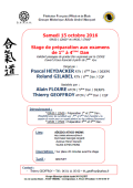 Seminario: El 15 de octubre de 2016 - AIKIDO - ATHIS-MONS (F-91200) - Pascal HEYDACKER ( 6.o dan - GHAAN - RTN )