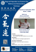 Seminario: El 22 de septiembre de 2018 - AIKIDO - ATHIS-MONS (F-91200) - Thierry GEOFFROY ( 5.o dan - GHAAN - ACTM )