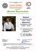 Seminario: El 03 y 04 de noviembre de 2018 - AIKIDO - MASSY (F-91300) - Michel DESROCHES ( 6.o dan - GHAAN - RTN )